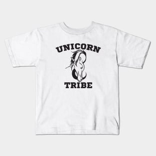 Unicorn Tribe Ladies Soft Tribal Unicorn Party Unicorn Squad T Shirts Kids T-Shirt